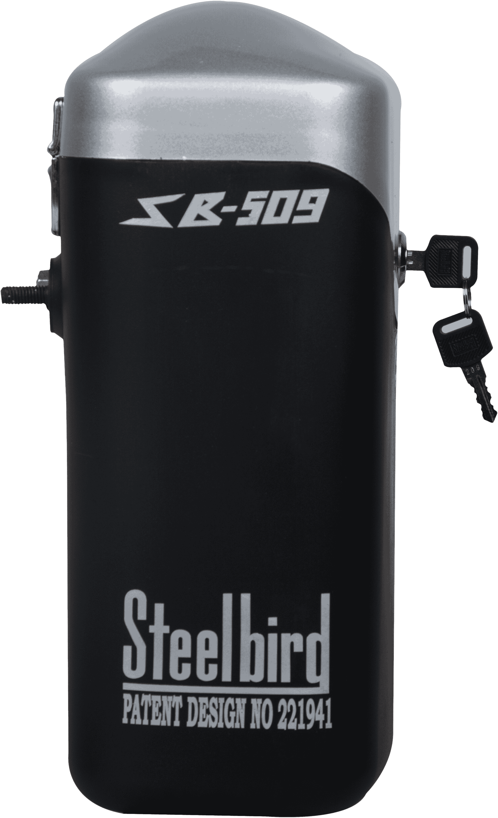 Steelbird Pannier Box SB-509 Silver